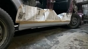 Замена порогов ДЭУ МАТИЗ
