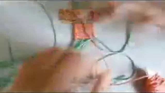 #4 Прямое плетение двумя цветами