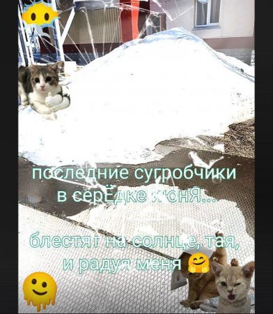 летние сугробчики... #секундочкаПоэзии #снежноеЛето #юмор #видео #логика #клип #Santa_Murzilka