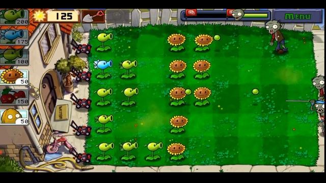 Plants VS Zombies - Level 7-10 (Adventure 1) - GAMEPLAY #2 смотреть онлайн
