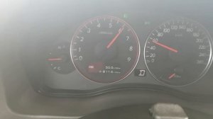 Subaru Legacy 3.0 разгон 0-100