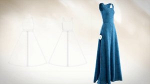 The Lady and the Unicorn – a 3D visualisation of garment #2