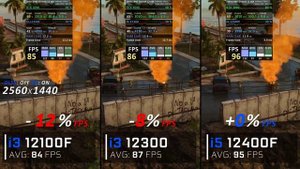 Intel i3 12100F vs i3 12300 vs i5 12400F // Benchmark // Test in 7 Games