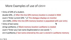 Standard Input and Output in C++