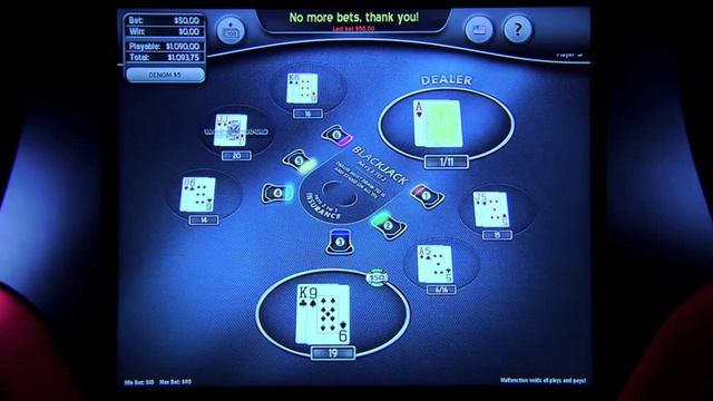 Organic Blackjack Game