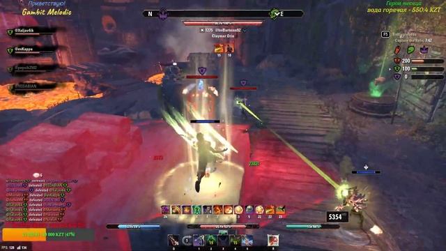 ESO pvp - Сорк на BG через лёгкую атаку смотреть онлайн