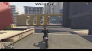 GTA5-трюки на мотоцикле-на заднем колесе
