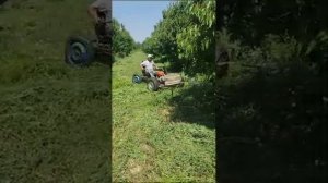 самодельная косилка