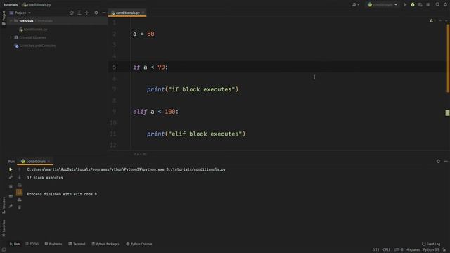 Ep 2 | Conditional Statements in Python 3.9 | Python Conditionals Tutorial for Beginners 2021
