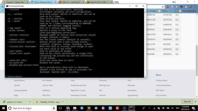 Python 2 - Installing Python 2 and Setting Up a Virtual Environment