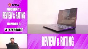 ការដាក់ពិន្ទុទៅលើ: MSI MODERN 14 | MSI MODERN 14 (Review & Rating)