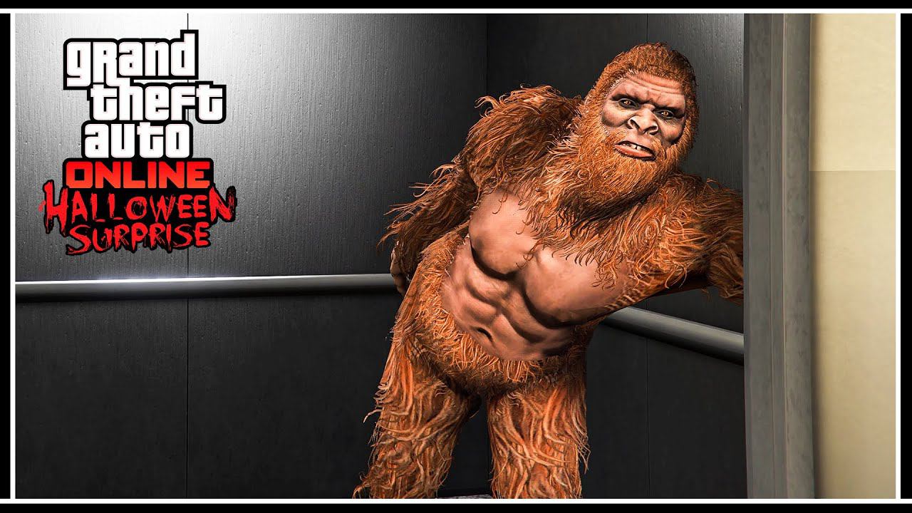 СНЕЖНЫЙ ЧЕЛОВЕК В GTA ONLINE | ТОЛЬКО СЕГОДНЯ КОСТЮМ SASQUATCH