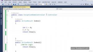 22.How to do exception handling in MVC - ASP NET MVC 5 - CodeGPT