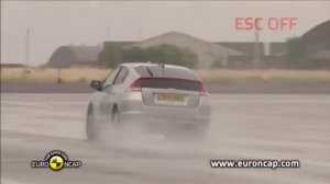 Euro NCAP | Honda Insight | 2009 | ESC test