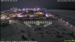 Город готов к встрече#РОССИЯ  Якутия. Ленск