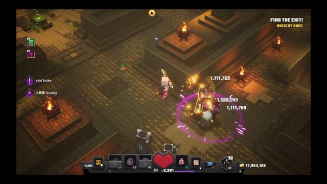 Two Quick Ways to Farm Ancient Hunt Gilded Gear (Detailed in Desc.) - Minecraft Dungeons смотреть онлайн