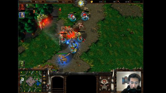 OrcWorker (Orc) vs Infi (RND) -  WarCraft 3 - WC1966