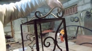 полочка с элементами ковки, поздравляю всех кузнецов, художественная ковка,кованые изделия,кузня