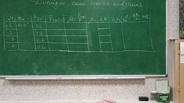 10 клас. Практична робота. Дослідження сили тертя смотреть онлайн
