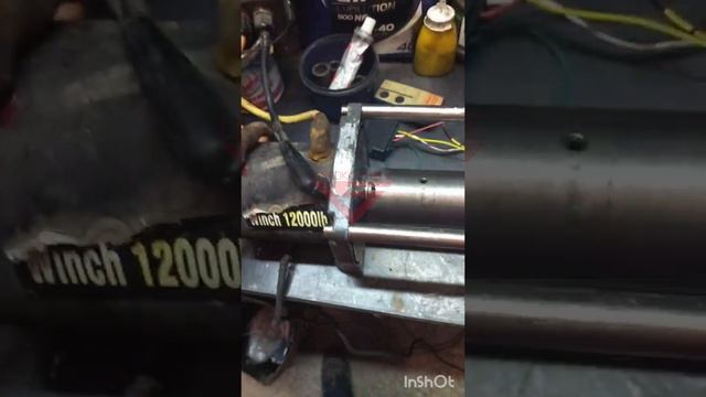 Ремонт лебедки Electric Winch. Замена тормоза, пульта, сварка ушей.
Полное ТО.