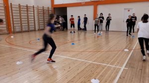 Передача эстафетной палочки [Весёлые старты] 7 А