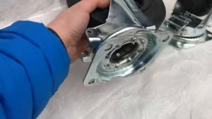 Колёса 200 мм для мусорного евро контейнера