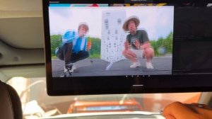 Установка на задний экран приложений LiAuto