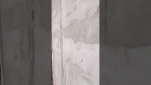 Гипсовая штукатурка простояла зиму без отопления. Что с ней произошло.
