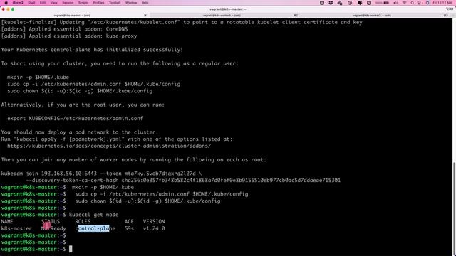 6.Kubernetes集群搭建 | kubeadm本地搭建3节点集群 смотреть онлайн