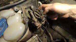 Porsche Cayenne замена расширительного бачка