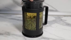 Иван чай без ферментации, сушёные зелёные листья, процесс заварки приготовление