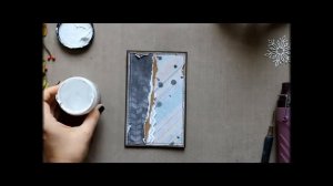 Новогодняя открытка // Мастер-класс. Скрапбукинг.
