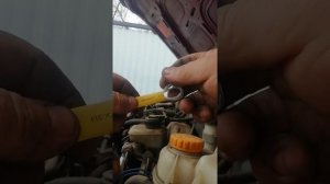 Снимаем стартер daewoo nexia