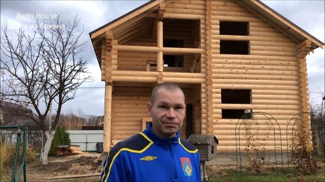 Оцилиндрованная мечта 110 м2 - 8х8. Дачный 110 | Барин Хаус