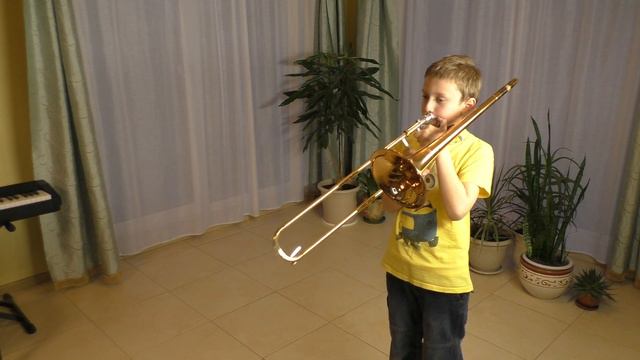 Hava Nagila. Trombone. Plays 9yr. Matas. смотреть онлайн