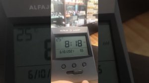 Настройка часов Alfajr