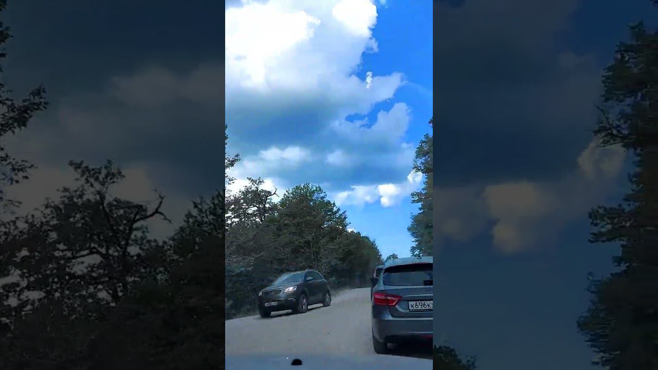 Шаумянский перевал -1  #2023  #dangerous_road #timelapse