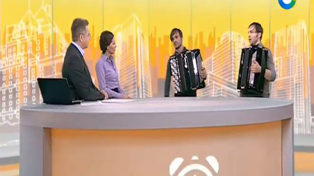 Гости эфира дуэт баянистов Александр и Сергей Бородины!