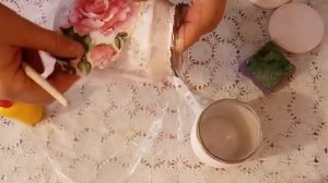 Декупаж стеклянных банок /поделки/переделки/декупаж/декор/