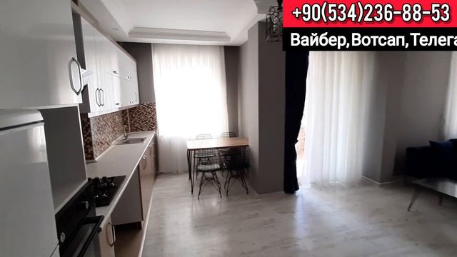 НЕДОРОГО КУПИТЬ квартира в Алании. Двушка в Махмутларе в центре! Недвижимость Турции. Айдат 30 лир!