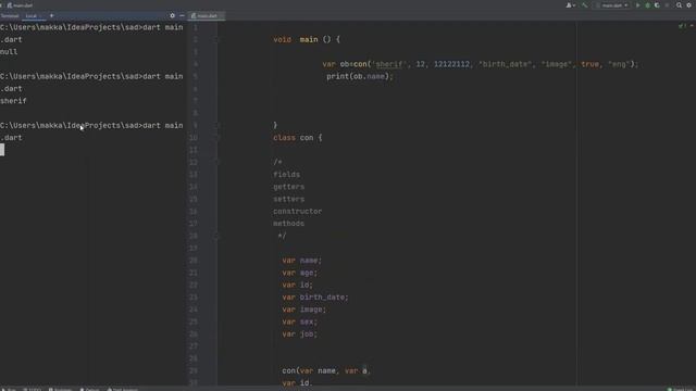 default constructor - Named constructor  - Redirecting constructor  - Constant constructor