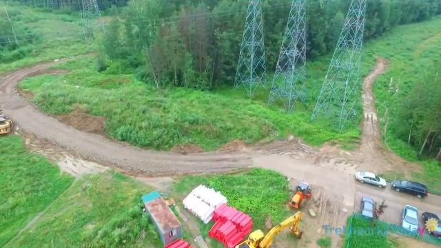 В Трехгорке началось строительство выезда на Северный обход Одинцово