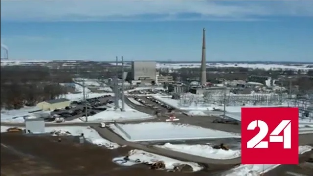 Работу АЭС в США остановили из-за утечки радиоактивной воды - Россия 24 