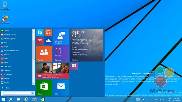 Как выглядит Windows 10