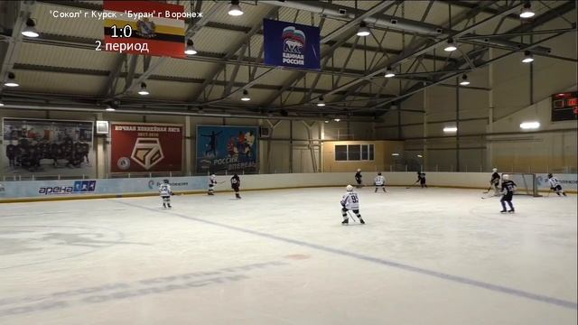 Первенство Воронежской области "Буран" г. Воронеж - "Сокол" г. Курск  (2007 гр) смотреть онлайн