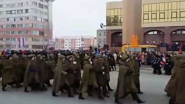 9мая парад Новый уренгой
