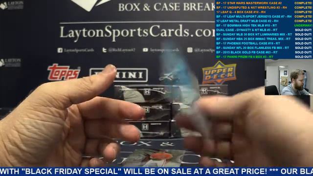 BLACK FRIDAY SPECIAL – 2017 Bowman High Tek Baseball Hobby 12 Box Case Break #10 – RANDOM TEAMS