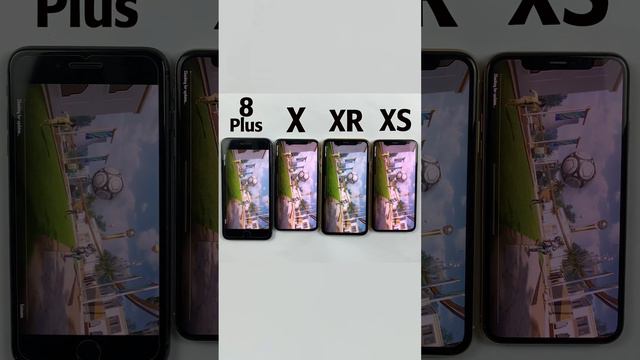 iPhone 8 Plus vs X vs XR vs vs XS PUBG MOBILE TEST 2022 - PUBG MOBILE TEST in 2023