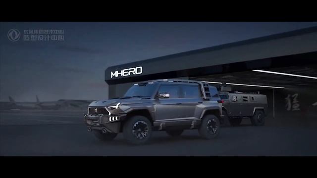 Китайский электромобиль – настоящий электровнедорожник Mengshi M-Hero 917 от Dongfeng