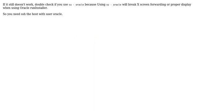 Unix & Linux: Installing Oracle 11g r2 on linux 6.1 (5 Solutions!!) смотреть онлайн